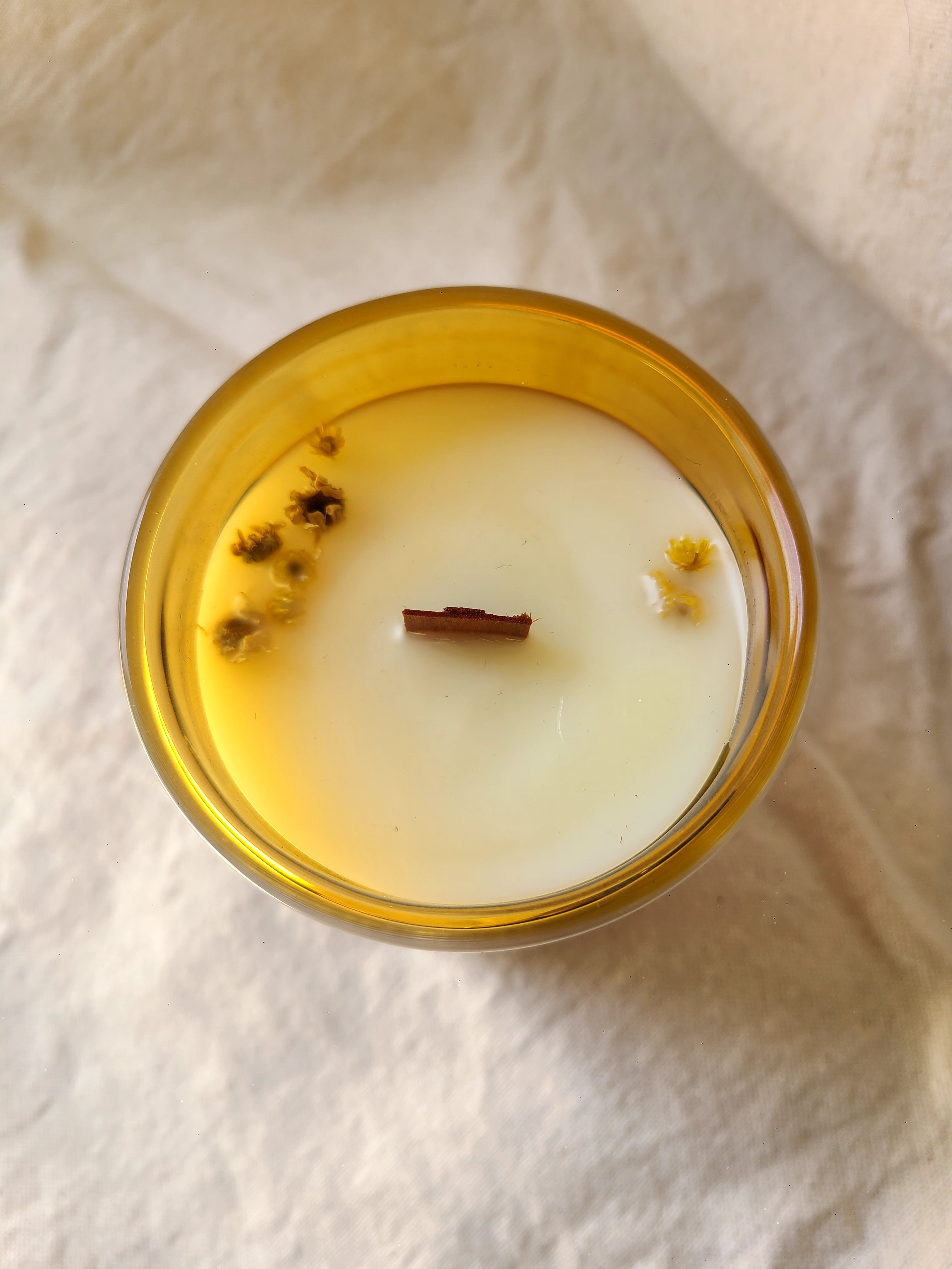 8oz Glass - Golden Patchouli + Apple